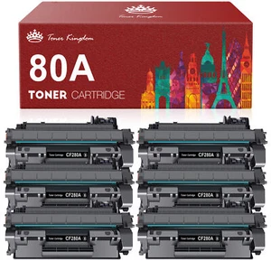 Lote de cartucho de tóner CF280A compatible con HP 80A LaserJet Pro 400 M401dn M425 - Imagen 1 de 12