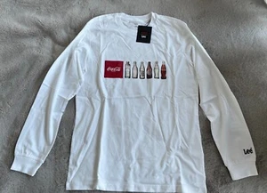 Mens Limited Edition Coca-Cola Lee Cooper Long Tee Size M Brand New RRP £62 - Picture 1 of 6