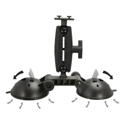 RM2X802T: Arkon Robust Double Windshield Suction Mount – Dual-T Compatible - Image 1 of 3