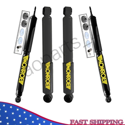 4 Amortiguadores delanteros traseros Monroe para International Harvester 3900FC 1991-1996 Foto 1 de 4