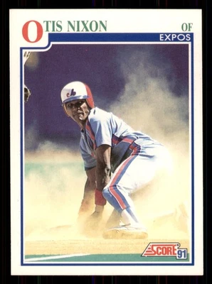 Otis Nixon 1991 Score #431 Montreal Expos - Image 1 of 2