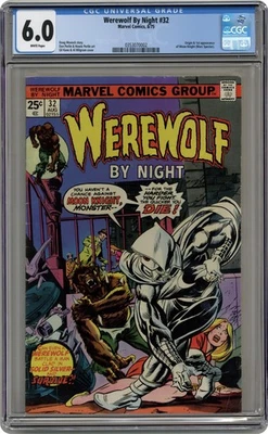 Werewolf by Night #32 CGC 6.0 1975 0353070002 1st app. Moon Knight - Image 1 of 2