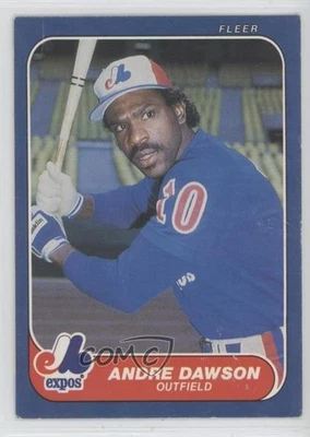 Fleer Andre Dawson 1986 #246 patio Foto 1 de 3