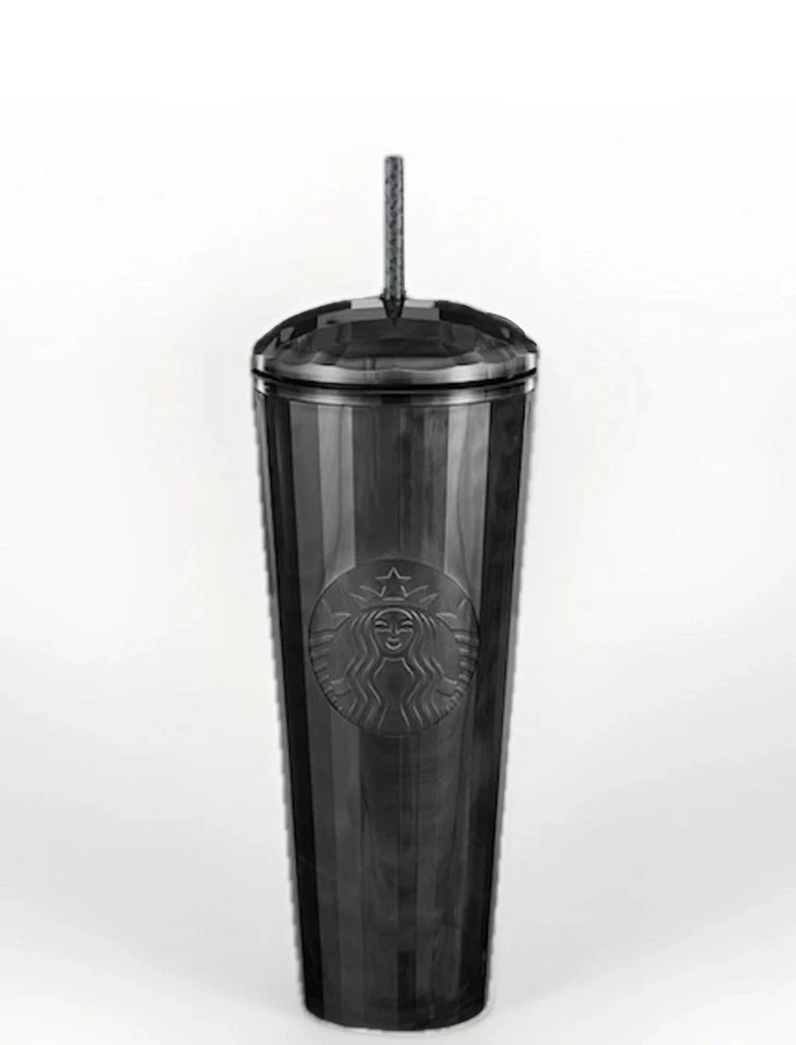 Starbucks Iridescent Black Pearl Marbled Cold Tumbler Dome Cup Venti 24 oz, NEW - Image 1 of 1