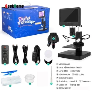Andonstar AD246S-P Microscopio digitale schermo 7" UHD per riparazione elettronica - Foto 1 di 9