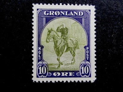 nystamps Greenland Stamp # 13 Mint OG NH  N14y850 - Image 1 of 2