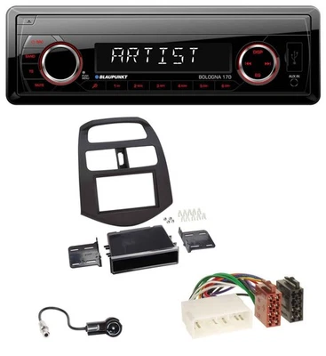 Blaupunkt SD USB 1DIN MP3 AUX Autoradio für Chevrolet Spark (KLM 2012-2013) - Bild 1 von 4