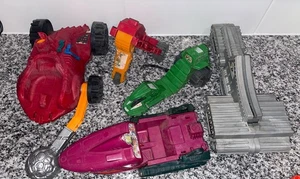 Laser Bolt MOTU 1985 & Road Ripper 1983 MOTU He Man Masters Of The Univers Lot - Picture 1 of 9
