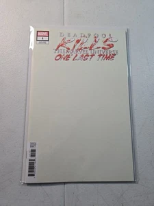 Marvel Comics Deadpoo Kills The Marvel Universe One Last Time Blank Variant NM - Picture 1 of 1