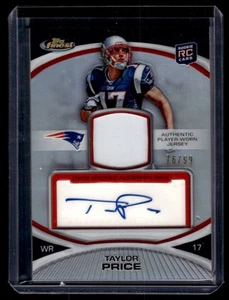 Taylor Price 2010 Topps Finest RPA Rookie Patch Auto Refractor Card /99 #91 - Picture 1 of 2