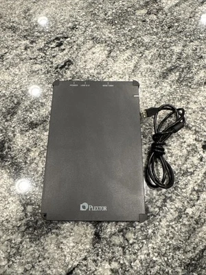 Plextor PX-740UF External USB Dual-Layer DVD + R/RW Writer Optical Drive TESTED - Image 1 of 4
