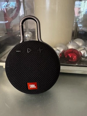 JBL Clip 2 便携式蓝牙扬声器 黑色, 可充电 无线 全新 — 第 1/4 张图片