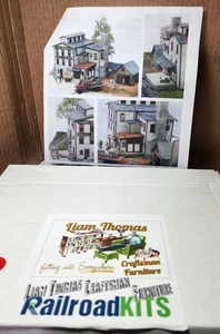Ho Scale Railroad Kits Liam Thomas Craftsman Furniture Kit - Picture 1 of 3