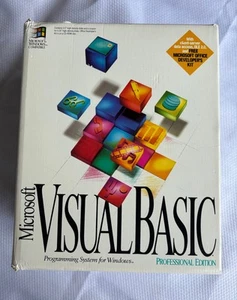 Microsoft Visual Basic Professional Edition 3.0 Complete New Sealed - Picture 1 of 4