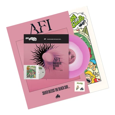 AFI - Silver Bleeds the Black Sun... (White&Violet Vinyl LP 2025  RFC300LPC) - Image 1 of 4