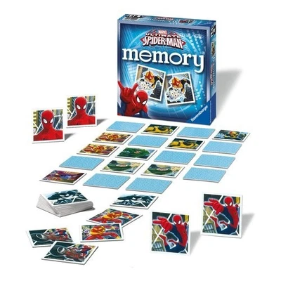 Memory Ravensburger Spiderman Ultimate, modelo 22254, 72 piezas, para diversión Foto 1 de 2