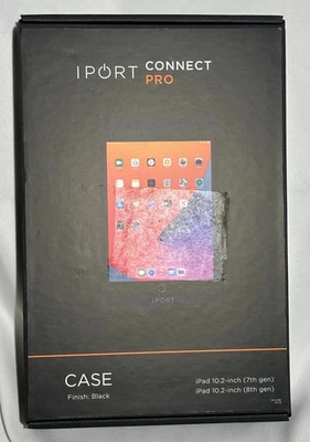 iPort Connect Pro Case for Apple iPad 10.2" (7th 8th 9th Gen)  Black OB, 72300 - Image 1 of 4