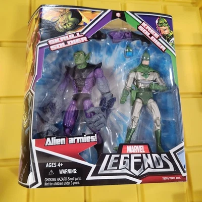 Skrull Soldier & Kree Soldier (Marvel Legends 2 Pack) Hasbro Alien Armies H50#2 Foto 1 de 2
