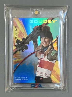 MIKAELA SHIFFRIN ⛷️GREATEST DOWNHILL/ALPINE SKIER IN HISTORY !!!✨ROOKIE✨ CARD - Image 1 of 2