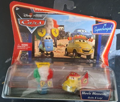 CARS - LUIGI & GUIDO FERRARI FANS - Mattel Disney Pixar - Immagine 1 di 2