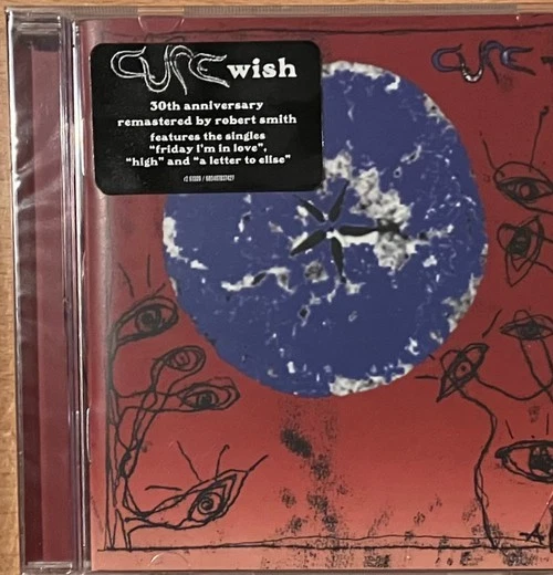 The Cure - Wish CD - SEALED NEW - Remastered 30th Anniversary Foto 1 de 1