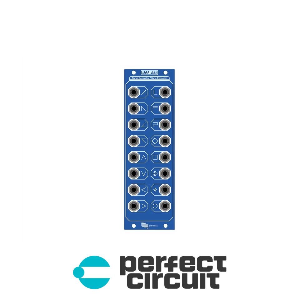 Syntonie Rampes Video Ramp Generator Modular EURORACK - NEW - PERFECT CIRCUIT - Image 1 of 1