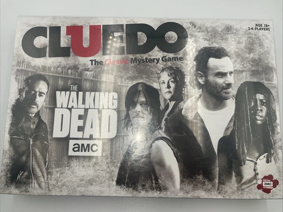 THE WALKING DEAD - CLUEDO BOARD GAME BRAND NEW 18+ 2-6 PLAYERS ENGLISH VERSION - Image 1 of 2