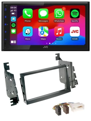 JVC Bluetooth 2DIN MP3 DAB USB Autoradio für Hyundai Azera Japan USA Grandeur 06 - Bild 1 von 4