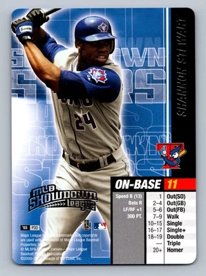 2003 MLB Showdown Shannon Stewart ShowdownStars Promos #P33 - Image 1 of 2