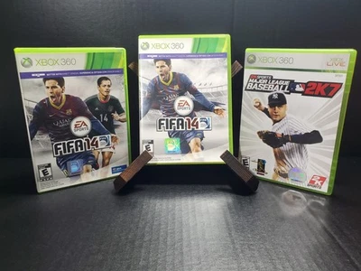 Lot Of 3 Xbox 360 Games Including FIFA 14 & MLB 2K 7 - Image 1 of 4