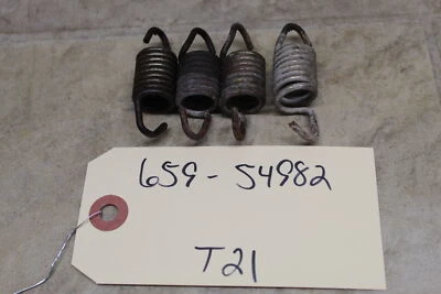 Polaris Sportsman 700 2002-2006 OEM cabezal de escape tubo resortes herrajes Foto 1 de 4