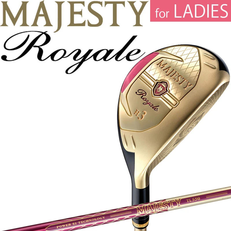 for Ladies MAJESTY Golf Japan 2023 Royale Hybrid TL550 Maruman Utility Gold HY - Image 1 of 4
