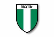 Sticker Car Motorbike Coat of Arms City Flag Nigeria Nigerian