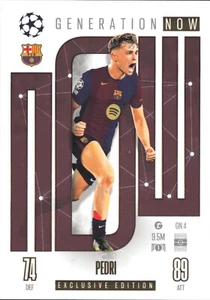 TOPPS MATCH ATTAX 2024-2025 24/25 GENERACIÓN PEDRI AHORA - Imagen 1 de 2