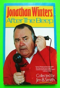 1989 JONATHON WINTERS - AFTER THE BEEP 132-pg Comedic Softbound Book UNUSED Xlnt - Imagen 1 de 13