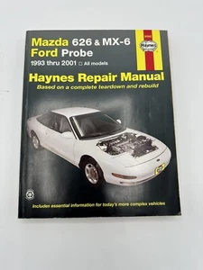 Haynes Car Repair Manual 61042 Mazda 626 & MX-6 Ford Probe 1993 thru 2001 All - Picture 1 of 6