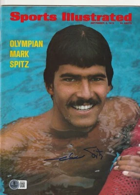 MARK SPITZ Signed 9/4/72 SPORTS ILLUSTRATED Beckett (BAS) - Image 1 of 2