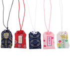 Naszyjnik charmsów Omamori dla bogactwa i miłości: japońskie charmsy świątynne zestaw 5 szt.