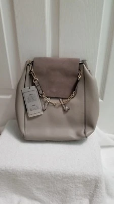 MOCHILA ZARA ESLABONES DE CADENA CON SOLAPA DE CUERO REF.8071/204 ¡¡NUEVA CON ETIQUETAS!!! Foto 1 de 4