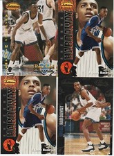 ANFERNEE HARDAWAY 4 CARD LOT 1994 TED WILLIAMS #82 CO OP # CO3 ROYAL COURT # RC1