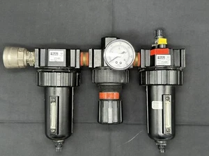 Parker FRL Combo 07F44BC & 17L44BE – 1/2" Air Filter Regulator Lubricator Set - Picture 1 of 6