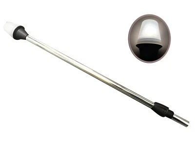 LUZ DE POPA TODO TERRENO NAVEGACIÓN BARCO MARINA 24" ENCHUFE POSTE ALUMINIO BLANCO Foto 1 de 4