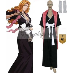 BLEACH 10th Division Lieutenant Rangiku Matsumoto Cosplay Costume Kimono - Picture 1 of 4