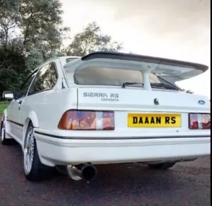 DANNYS, DAN RS, D444N RS, RS TURBO, RS COSWORTH, EVO, Private Plate - Picture 1 of 4