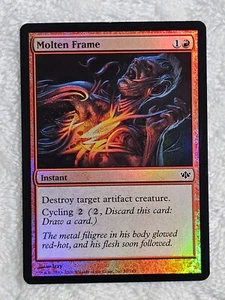 MTG Molten Frame FOIL - Conflux (CON) #69 Magic the Gathering Card NM - Picture 1 of 6