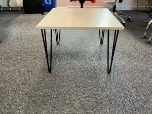 Coffee Table - Light Grey Stained Ply