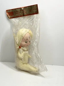 Vintage Sears Baby Angel with Candle Ornament NOS IOP - Picture 1 of 7