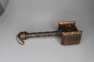 viking thor hammer with wolf head bottle opener 9 inches with sound - Picture 1 of 3