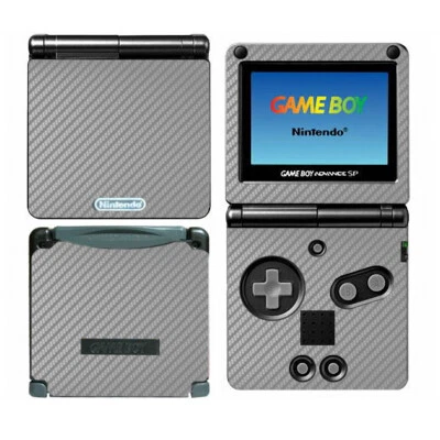 7 Colours Carbon Fiber Vinyl Cover Skin Sticker for Game Boy Advance GBA SP — 第 1/4 张图片