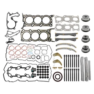 Timing Chain Head Gasket Kit For Hyundai Kia Sedona Sorento Cadenza 3.3L 3.5L - Picture 1 of 9